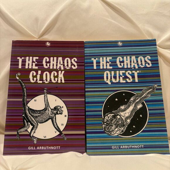 The Chaos Clock and The Chaos Quest Paperback Books by Gil Arbuthnott Children’s - Picture 1 of 5